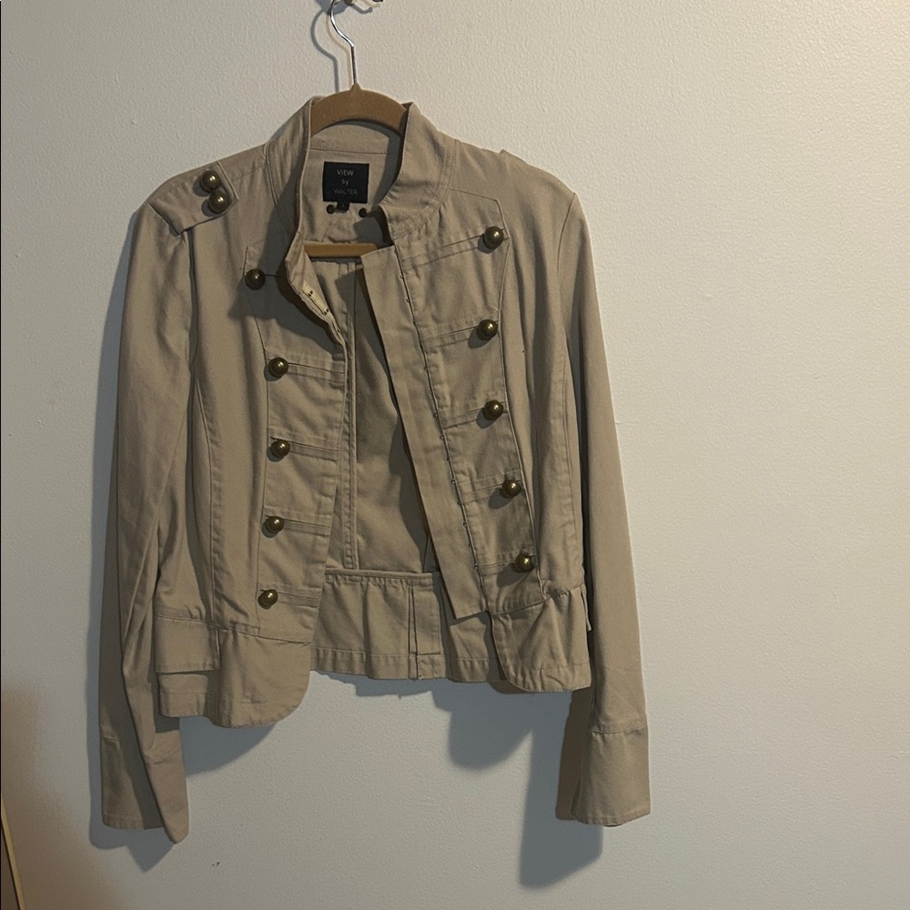 Women's Tan Utility Jacket